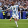 Lionel Messi (Argentina) – ‘Hat trick’ apontado frente à Argélia, exatamente 20 anos depois da sua estreia em Mundiais. Agora, já é o melhor marcador de sempre da prova, a par de Miroslav Klose. Foto IMAGO