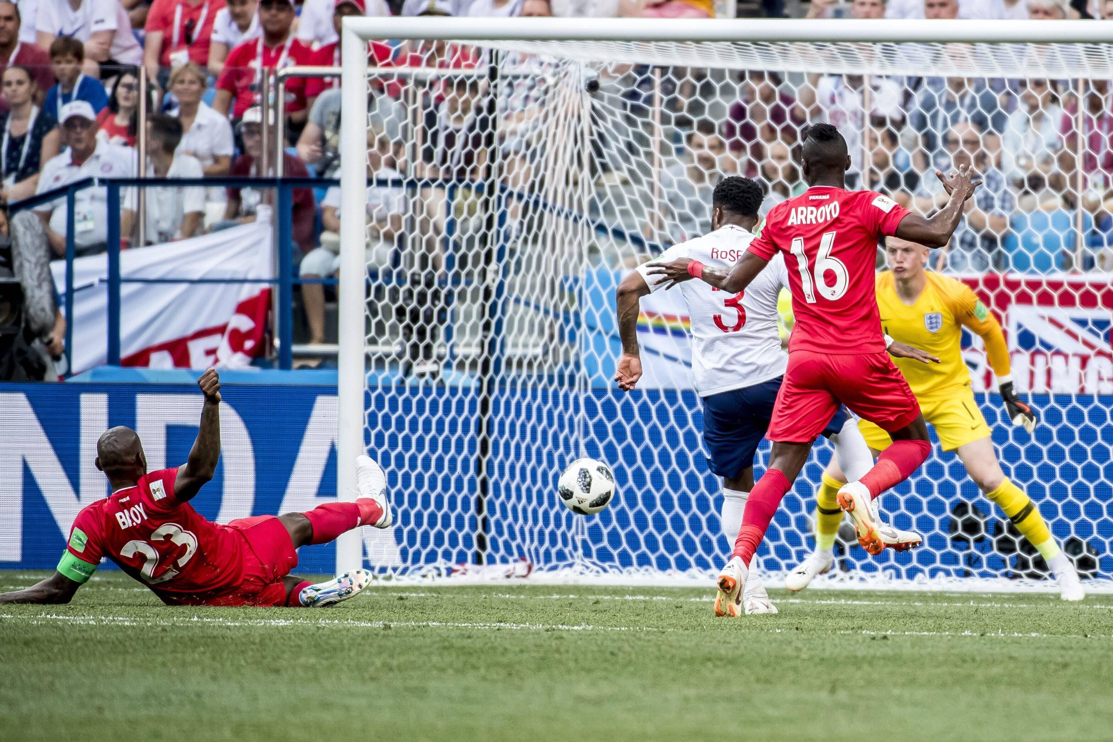 Felipe Baloy, defesa, Panamá, 37 anos e 4 meses. Mundial 2018, Inglaterra, 6-Panamá, 1. Foto IMAGO