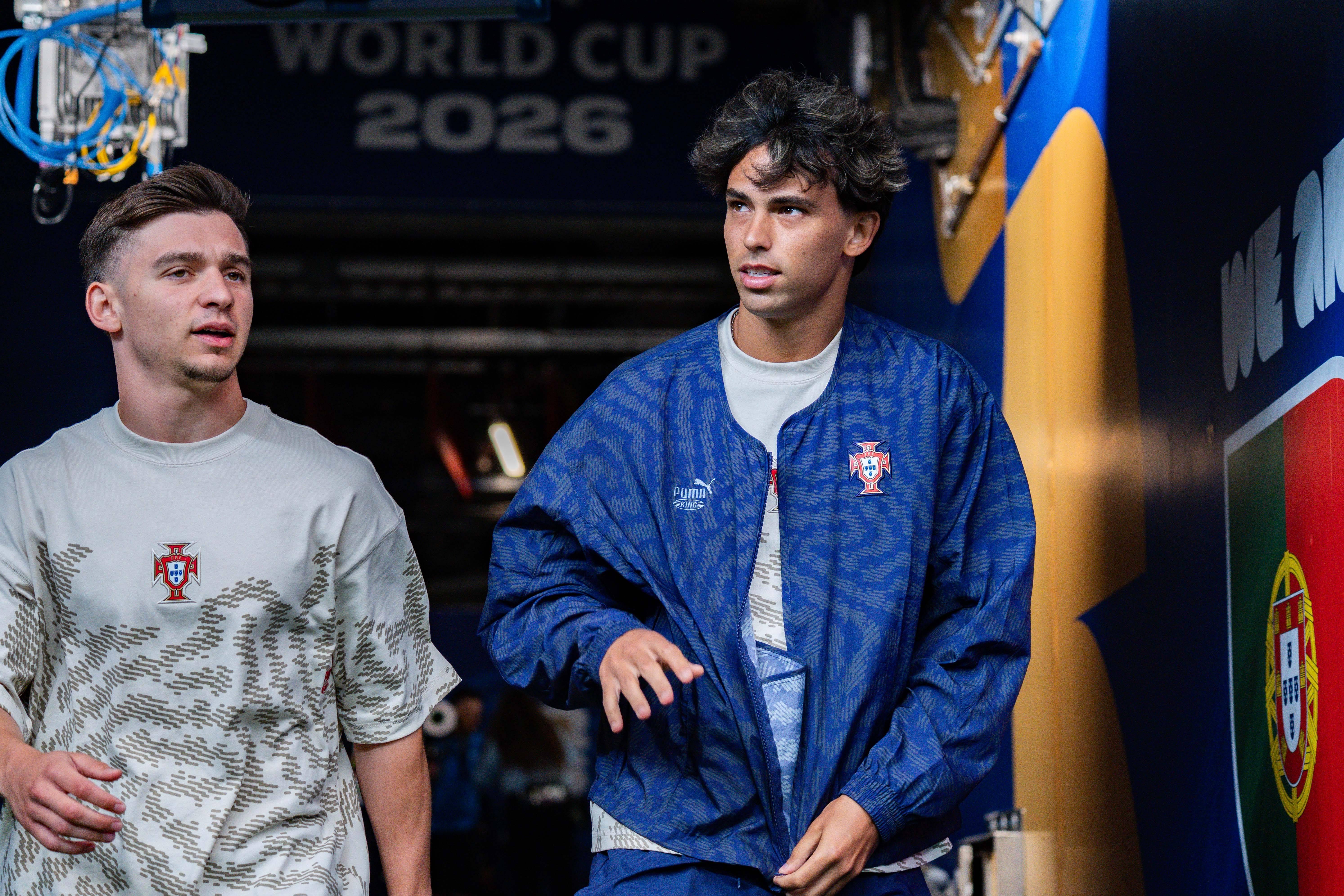 Francisco Conceição e João Félix