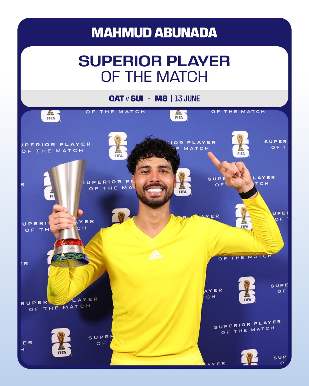 Qatar-Suíça: Mahmud Abunada