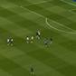 Jogadores de Portugal no relvado do estádio