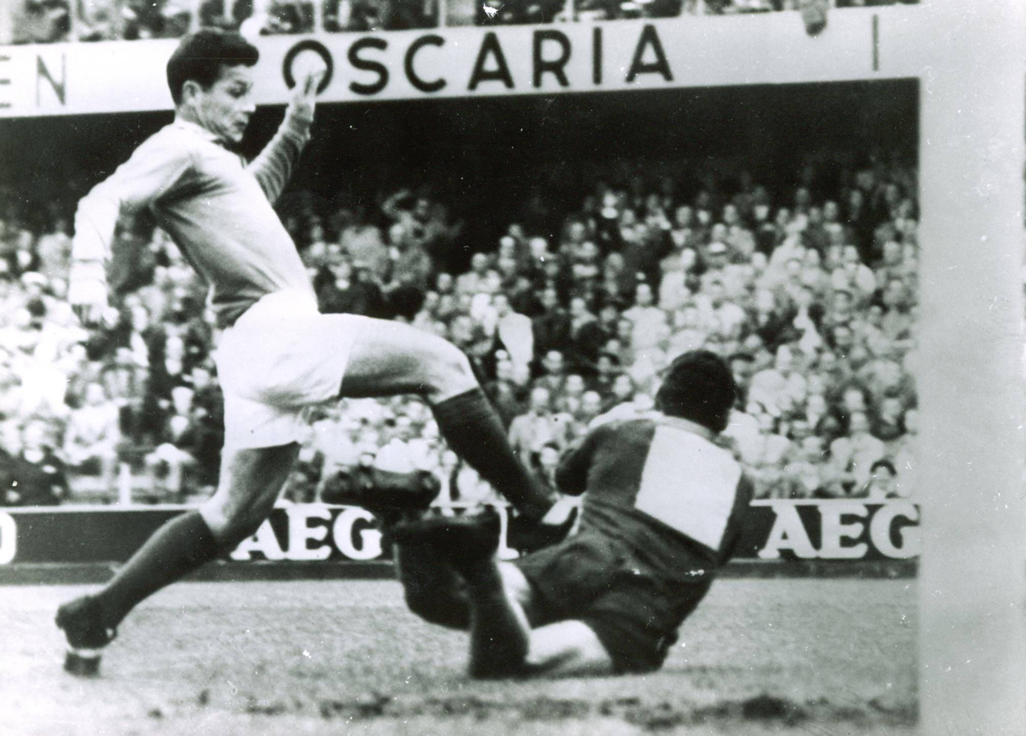 Just Fontaine, França: 13 golos em 6 jogos. Foto IMAGO