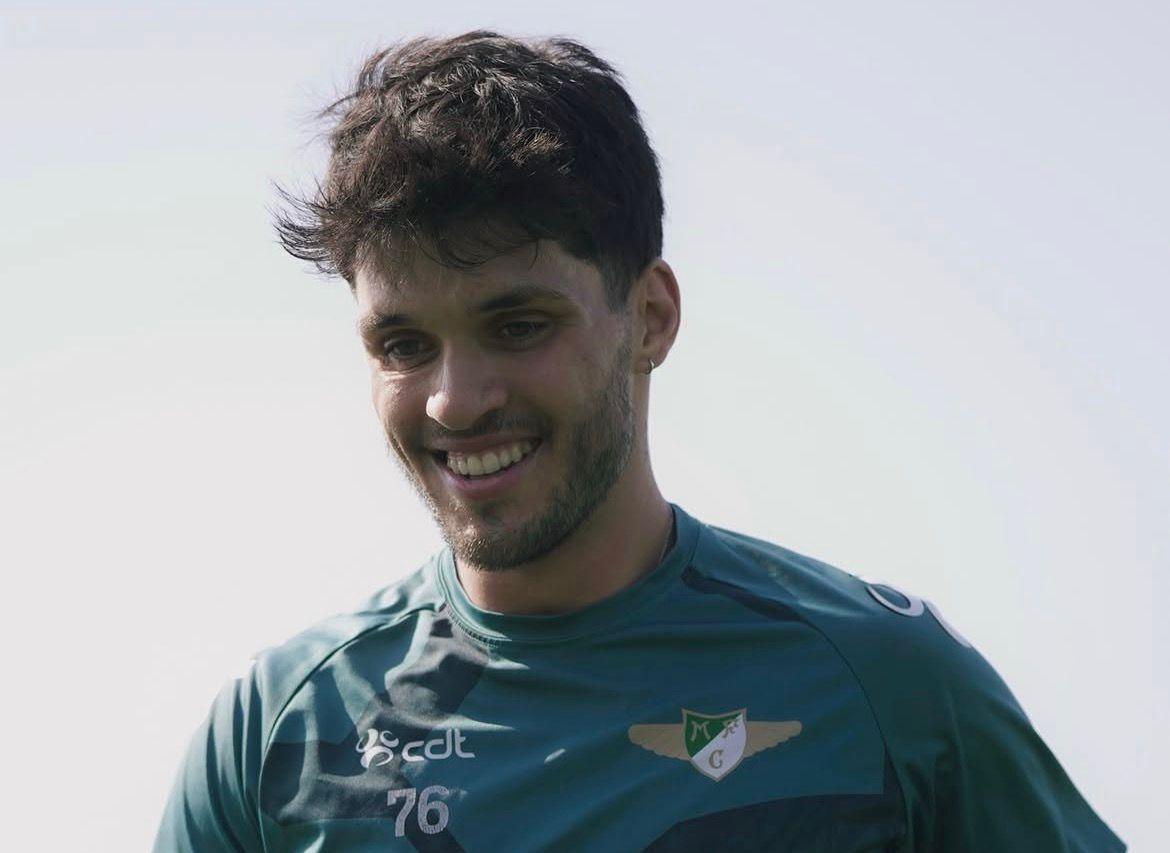 Não tem faltado alegria nem motivação na recuperação de Dinis Pinto - Foto: Moreirense