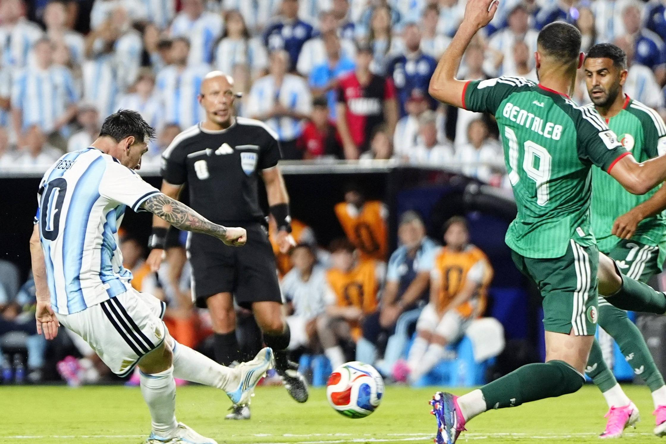 Lionel Messi, avançado, Argentina, 38 anos, 11 meses e 24 dias. Mundial 2026, Argentina, 3-Argélia, 0. Foto IMAGO