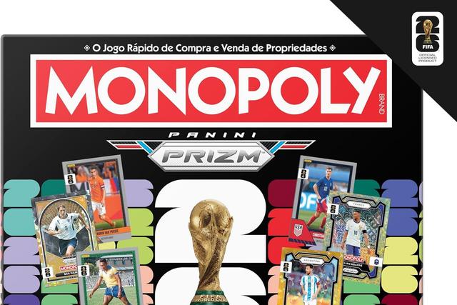Descubra o Monopoly Panini Prizm, a experiência de jogo que todo o fã do Mundial vai querer