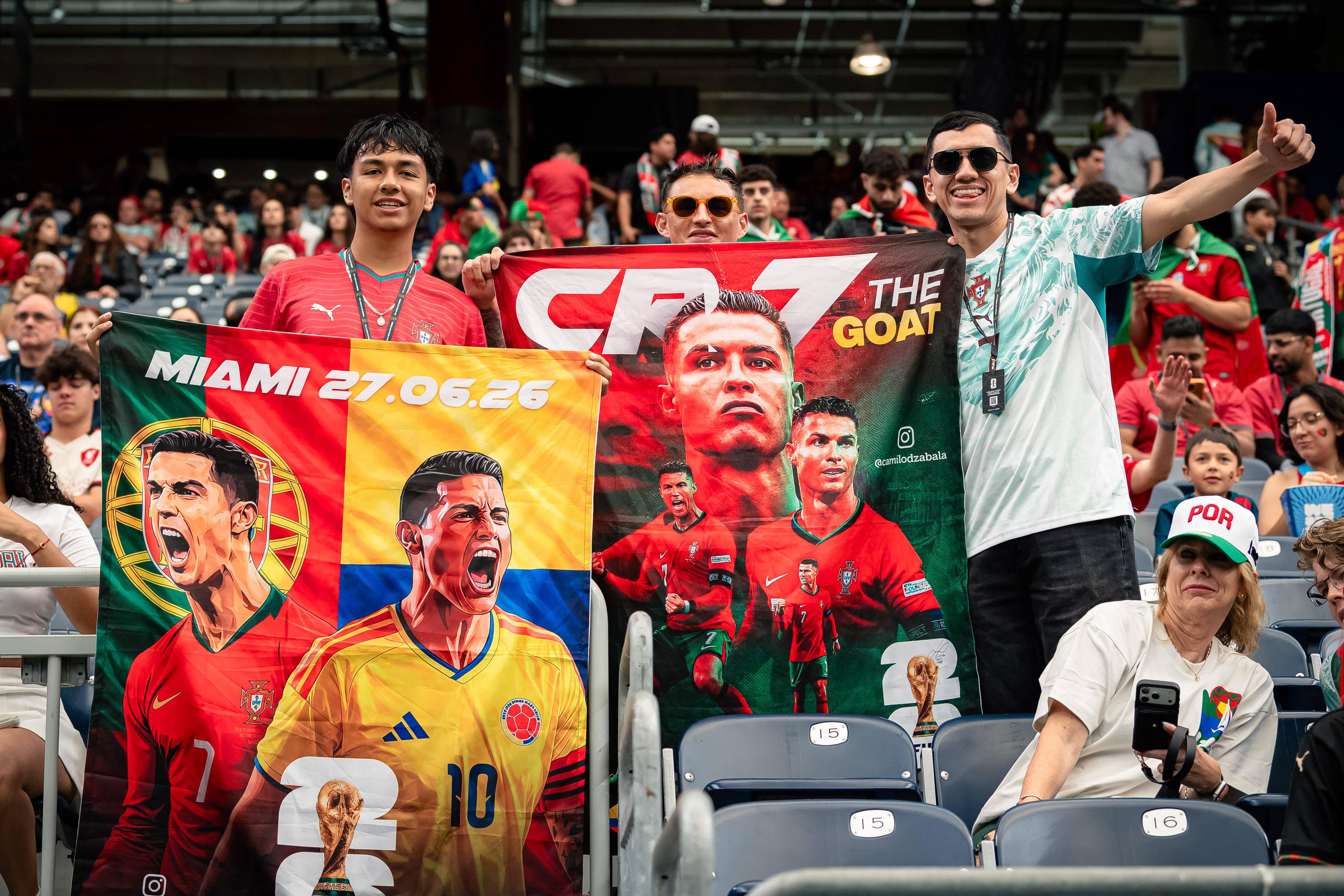 Apoiantes de Portugal e... Cristiano Ronaldo