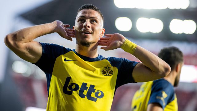 Franjo Ivanovic festeja um dos 20 golos apontados pelo St. Gilloise (foto: IMAGO)