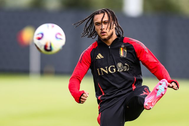 Diego Moreira, internacional belga, apesar de ter representado Portugal nos escalões jovens