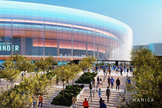 Nova arena dos Oklahoma City Thunder