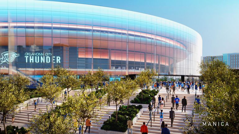 Nova arena dos Oklahoma City Thunder