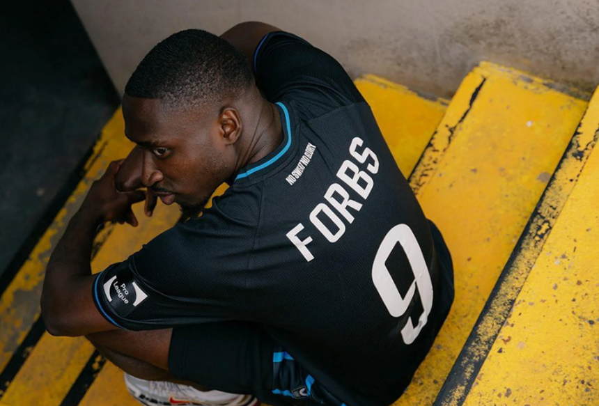 Carlos Forbs apresentado no Brugge. Foto Brugge