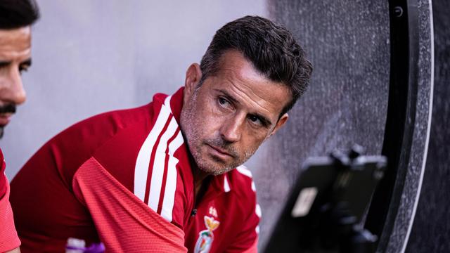 Marco Silva, treinador do Benfica — Foto: IMAGO