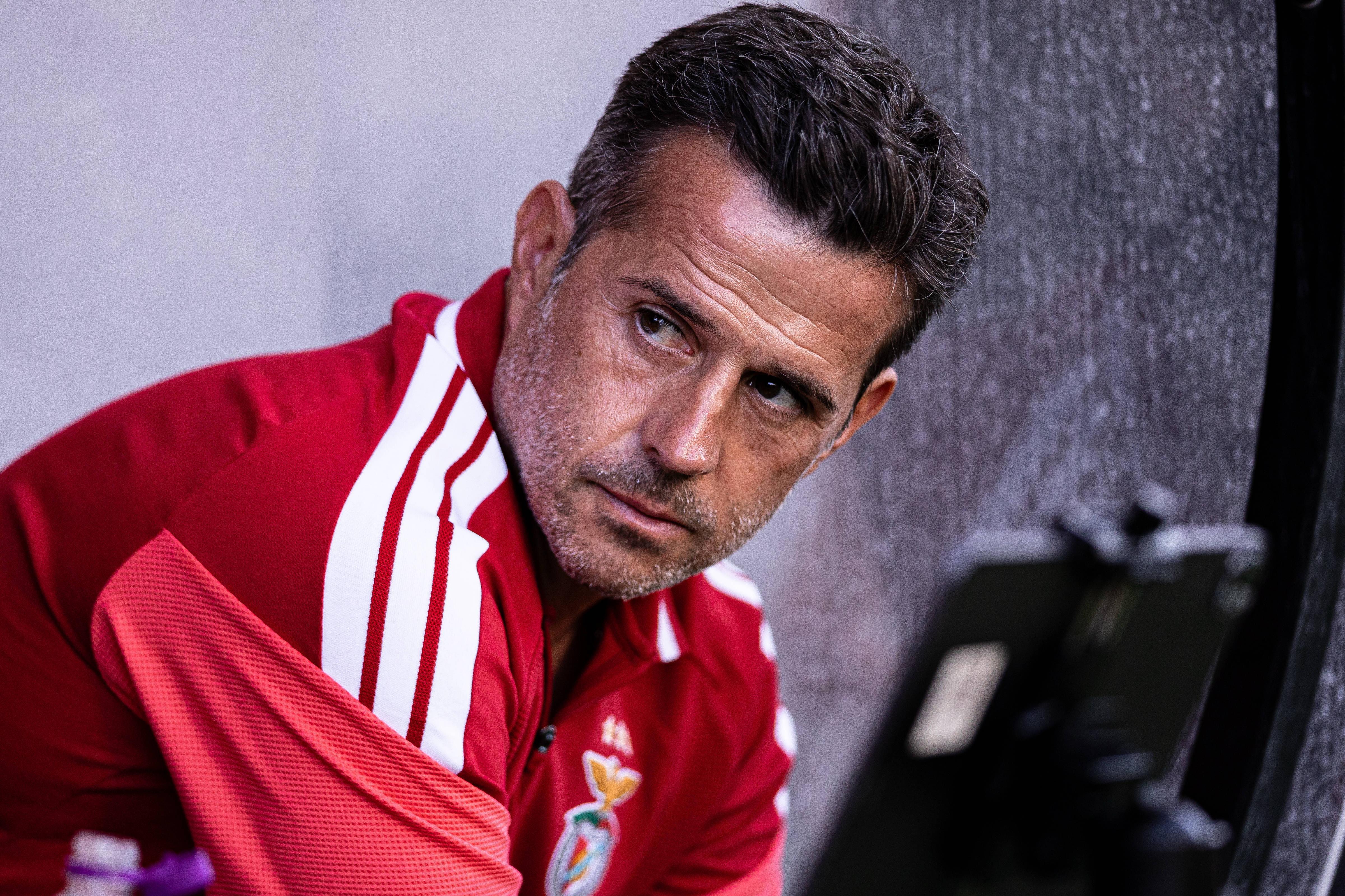 Marco Silva, treinador do Benfica — Foto: IMAGO
