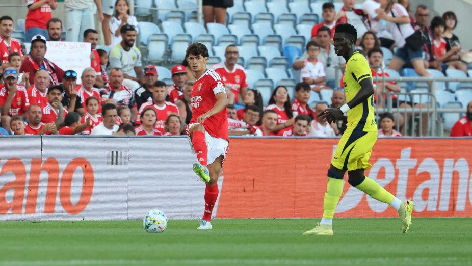 António Silva no Benfica-Villarreal. Foto SL Benfica