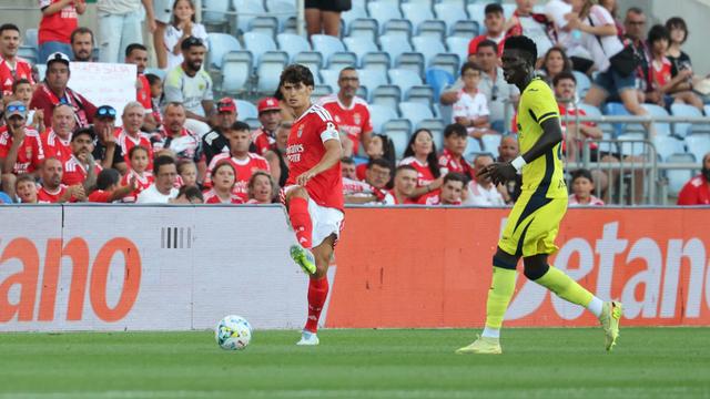 António Silva no Benfica-Villarreal. Foto SL Benfica