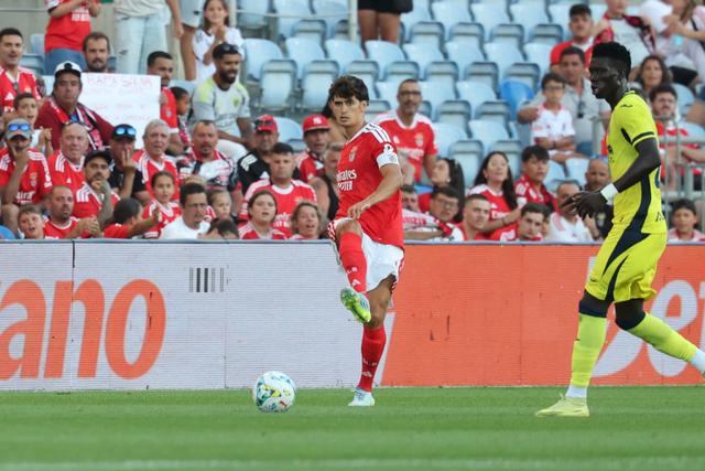 António Silva no Benfica-Villarreal. Foto SL Benfica