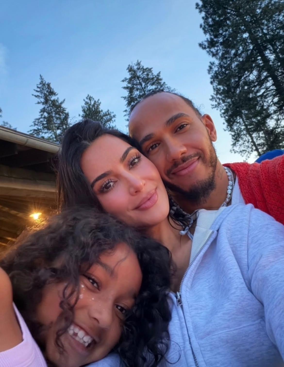 Lewis Hamilton e Kim Kardashian - Instagram/Kim