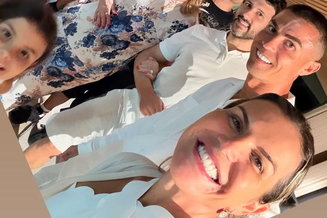 Katia Aveiro mostra encontro da família de Cristiano Ronaldo