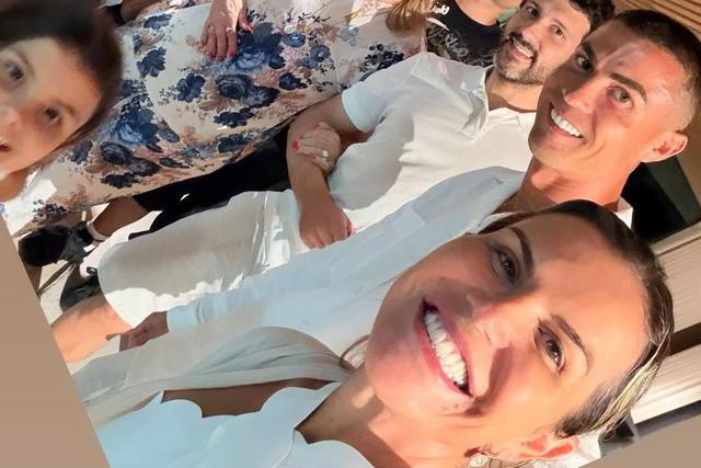 Katia Aveiro mostra encontro da família de Cristiano Ronaldo