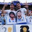 Messi e Maradó! A minha heresia é já adorar dois deuses