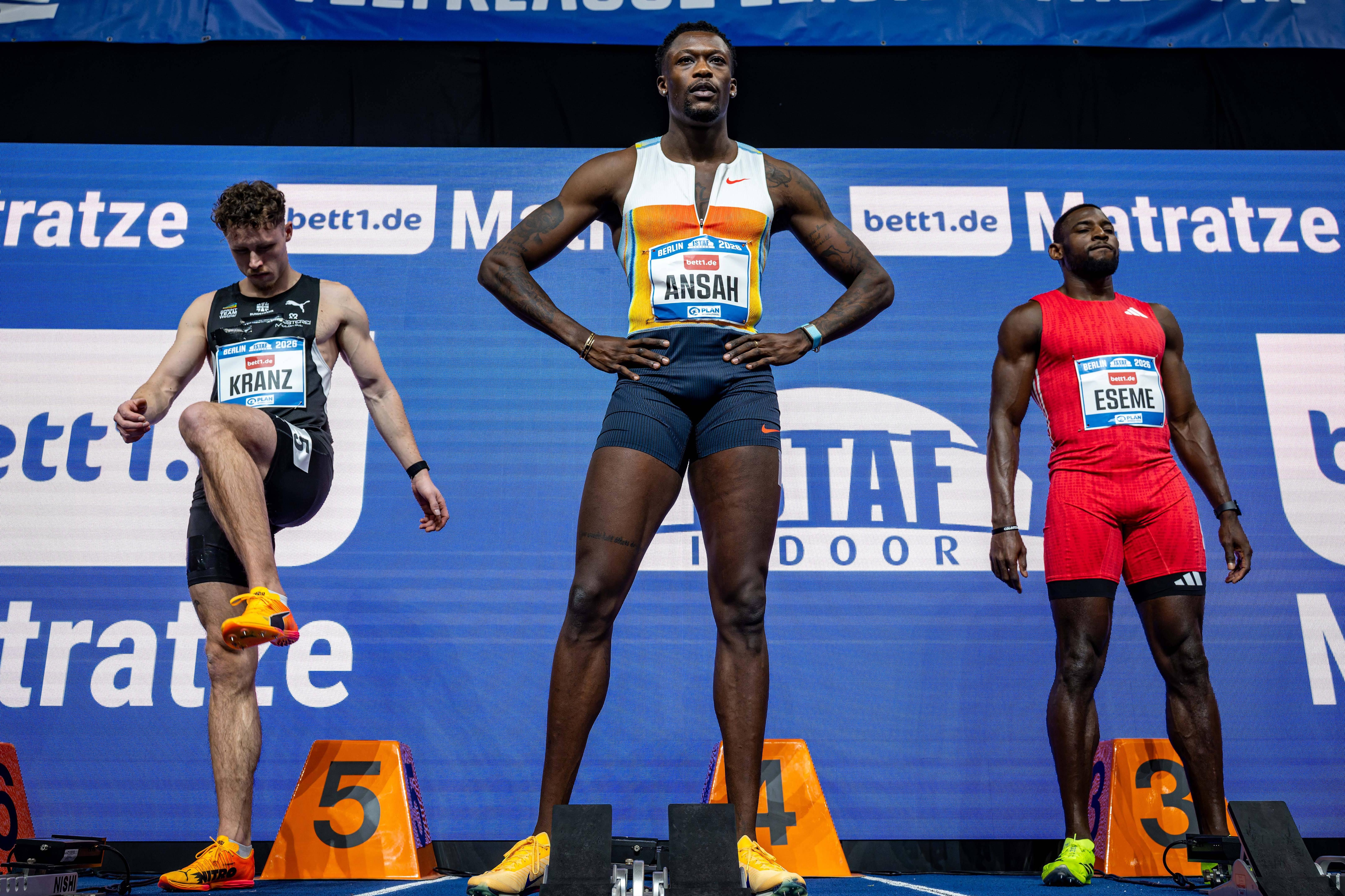 Owen Ansah tornou-se no primeiro alemão a correr os 100m abaixo de 10s     Fotografia Imago