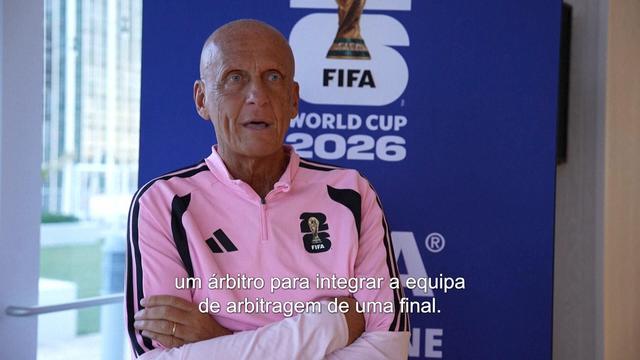 Collina explica escolha do árbitro da final do Mundial: «Como um puzzle»
