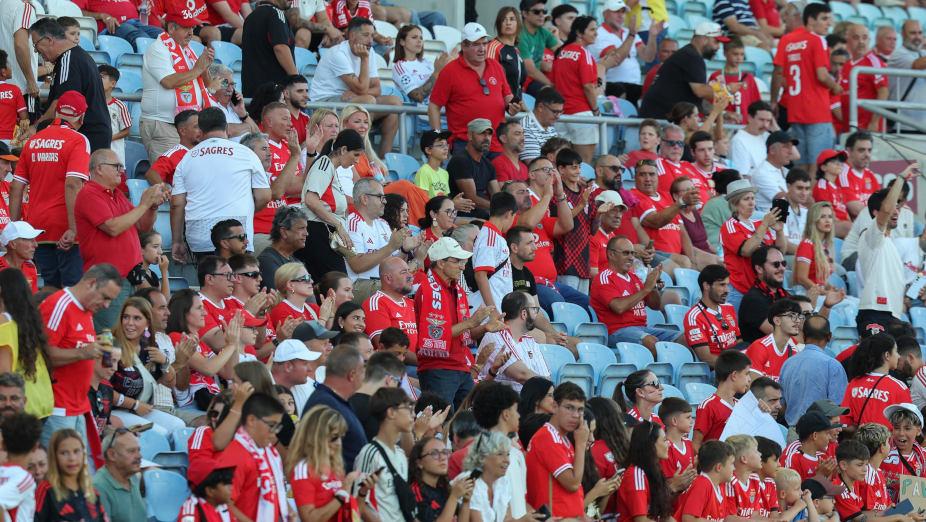Adeptos no Benfica-Villarreal. Foto SL Benfica