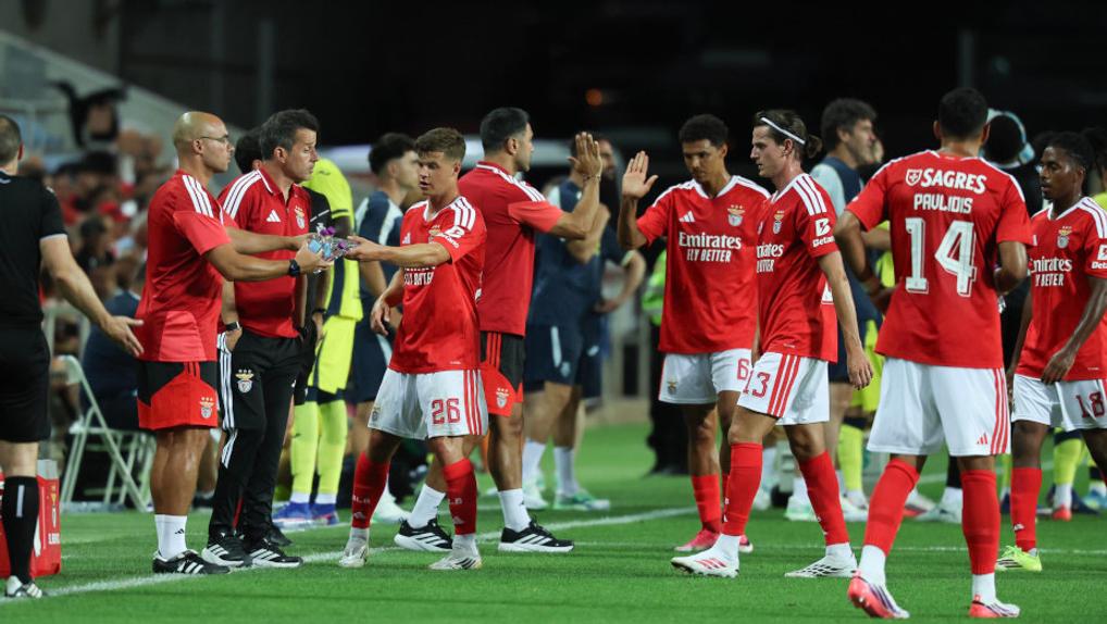 Águias ampliaram vantagem aos 76' - Foto: SL Benfica