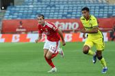 Kaminski no Benfica-Villarreal. Foto SL Benfica