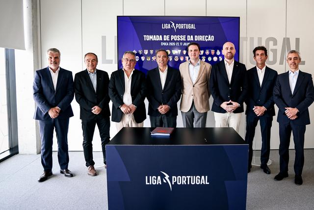 A cerimónia da tomada de posse realizou-se nesta sexta-feira no Arena Liga Portugal, no Porto - Foto: Liga Portugal