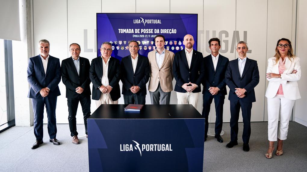 A cerimónia da tomada de posse realizou-se nesta sexta-feira no Arena Liga Portugal, no Porto - Foto: Liga Portugal