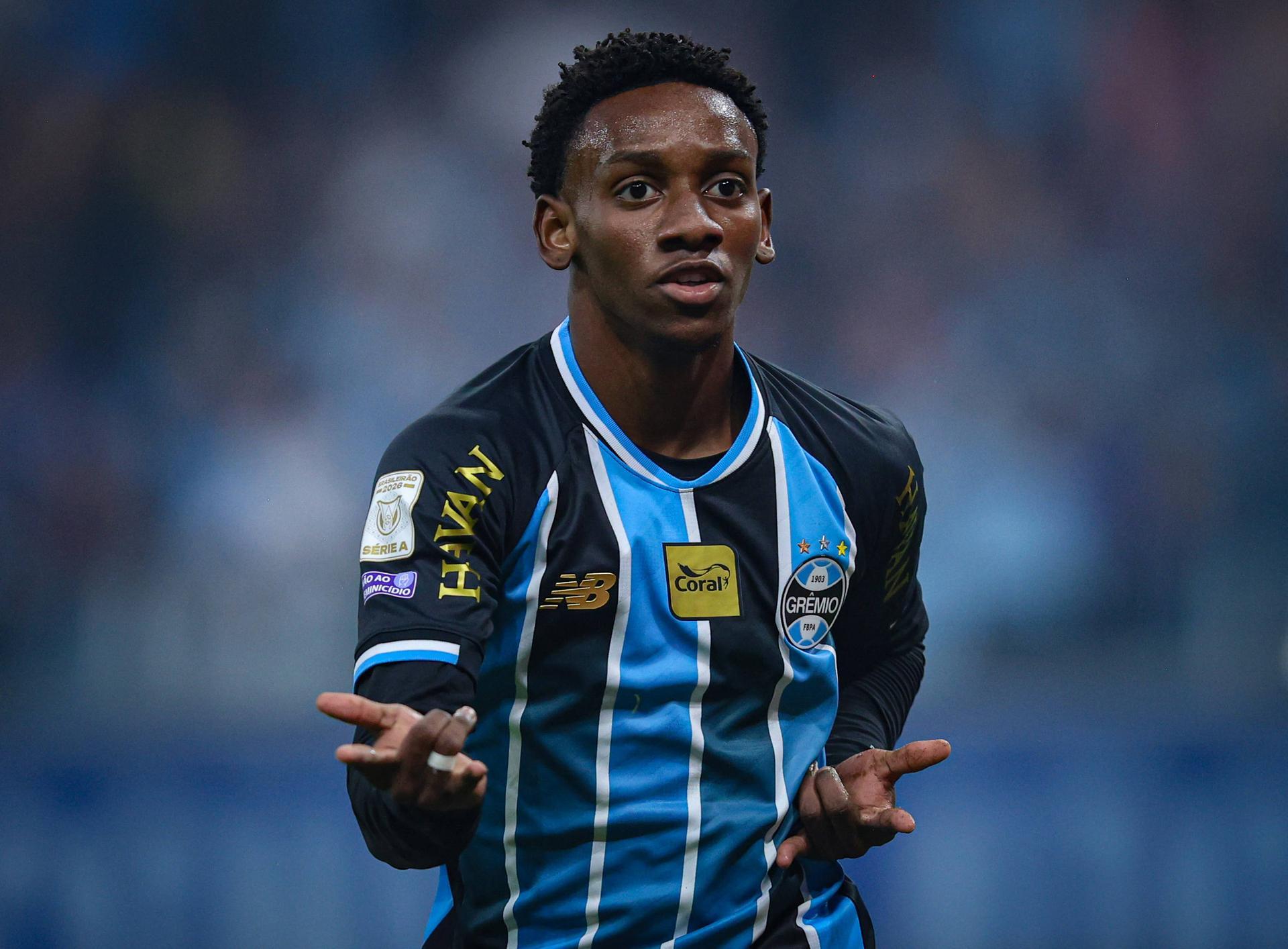 9.º - Gabriel Mec, 18 anos, Grémio, Brasil - €5,5 M