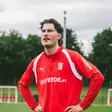 Jonas Wind chegou neste defeso ao SC Braga, proveniente dos alemães do Wolfsburgo — Foto: SC Braga