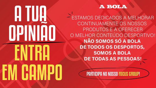 A BOLA quer definir a melhor tática e a sua opinião é muito importante