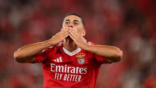 Destaques do Benfica: Tiago Gouveia resolveu tudo em 10 minutos