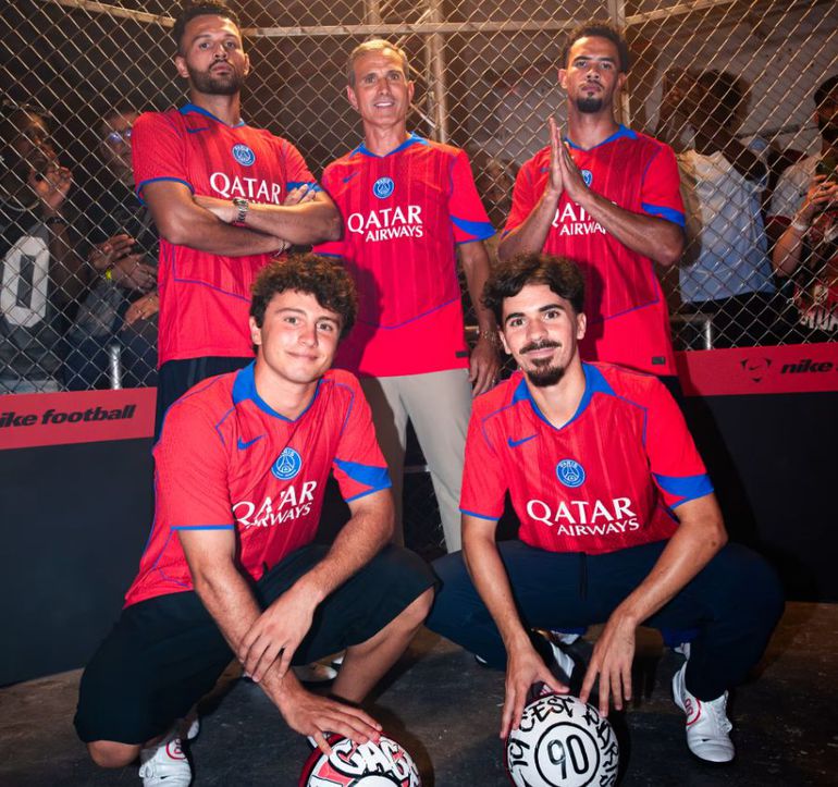 Pauleta juntou-se a Vitinha, João Neves e Gonçalo Ramos