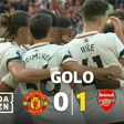 Arsenal ganha vantagem em Old Trafford com golo polémico