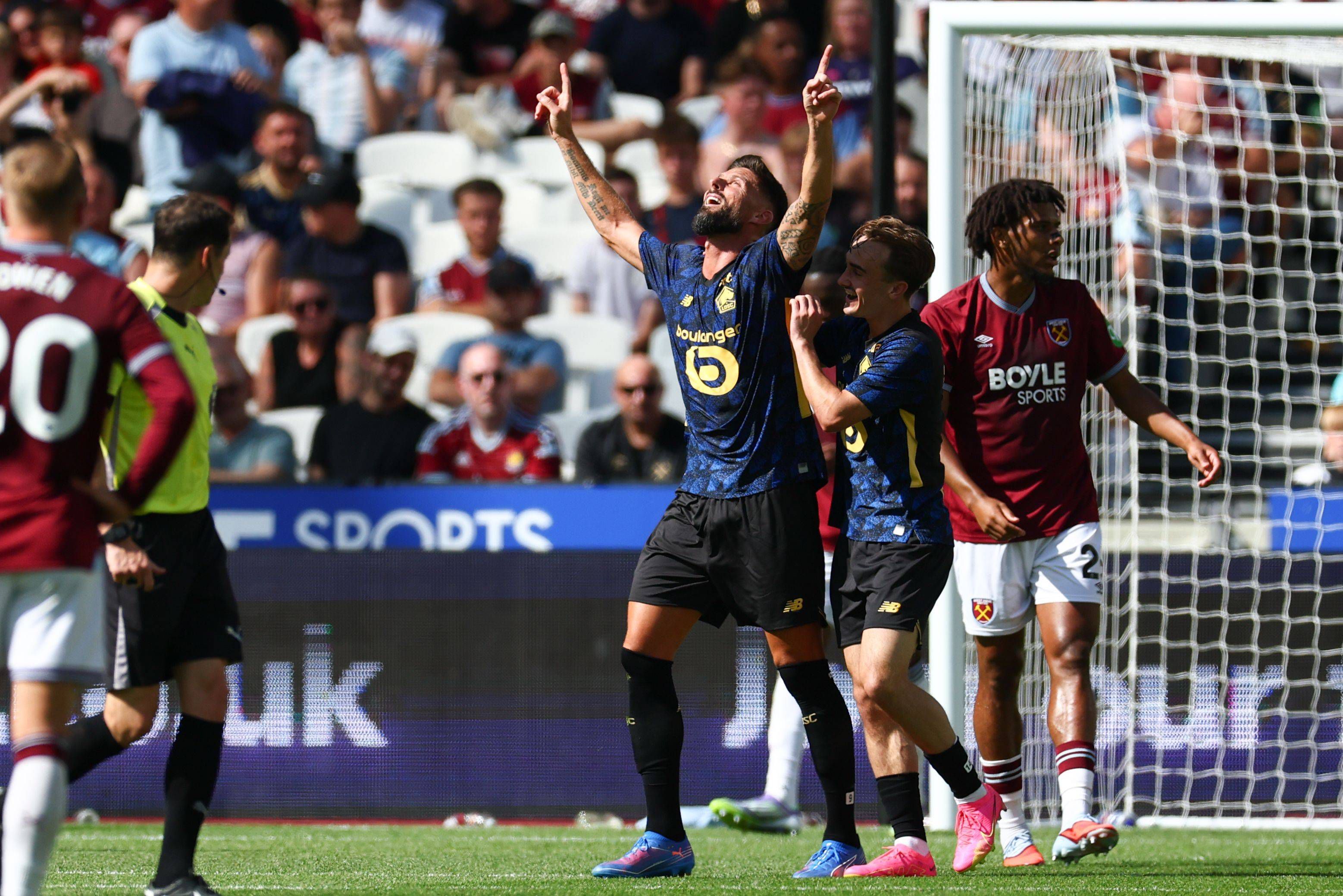 Olivier Giroud volta a marcar na Ligue 1 Foto: IMAGO