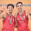 Pedrosa e Campos constroem tetra de areia