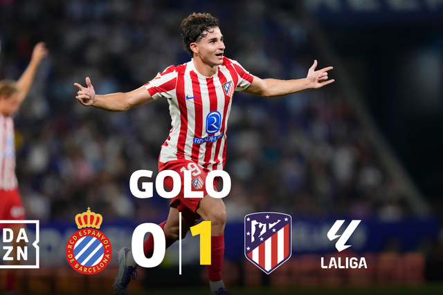 Le Normand distrai o guarda-redes e Álvarez mete o livre na gaveta