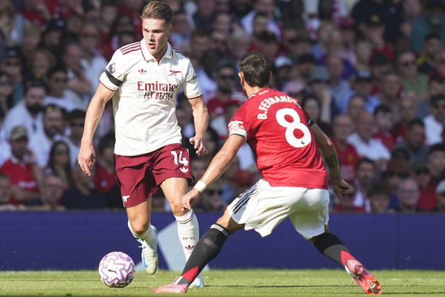 Melhor Man. United de Amorim traído por canto e super-defesa do Arsenal