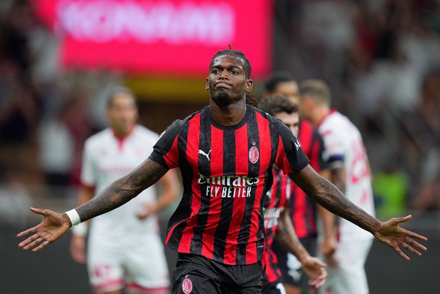 Rafael Leão marca na Taça de Itália e sai lesionado Foto: IMAGO