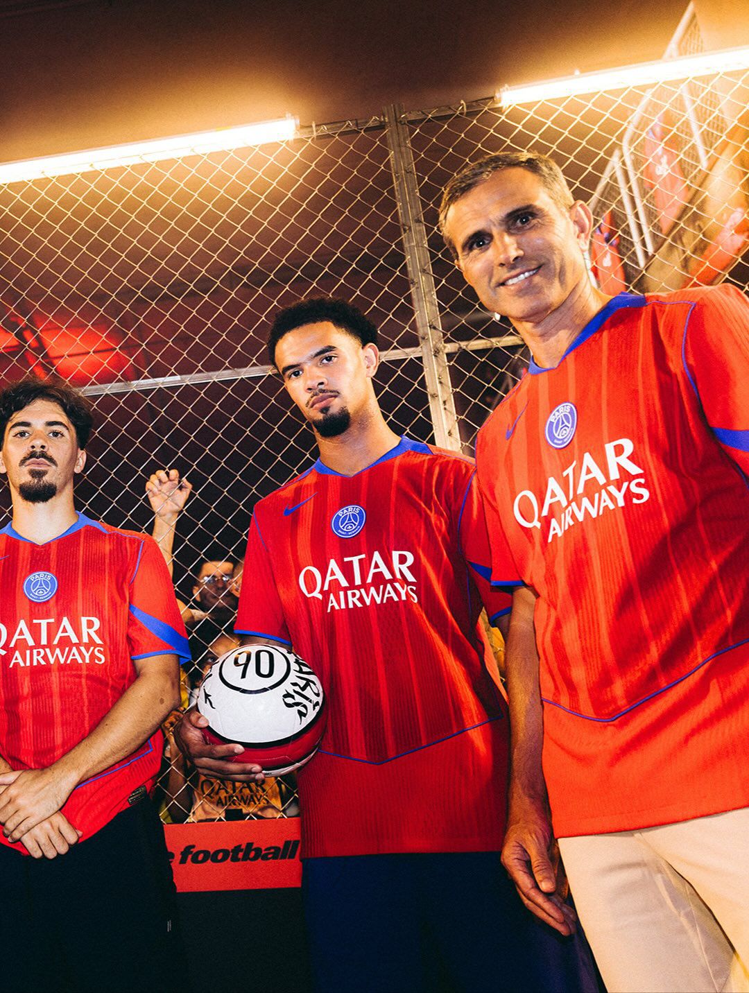 Pauleta juntou-se a Vitinha, João Neves e Gonçalo Ramos