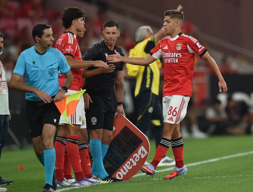 Rafael Luís (à esquerda) foi utilizado na Eusébio Cup. Foto Miguel Nunes