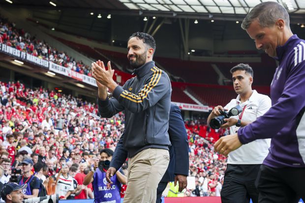 Ruben Amorim, treinador do Manchester United