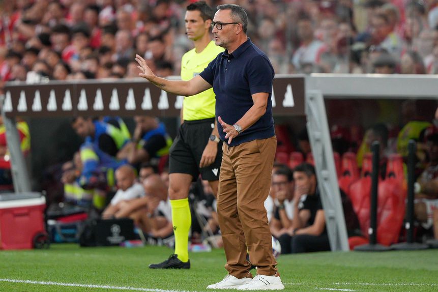 Franck Haise, treinador do Nice