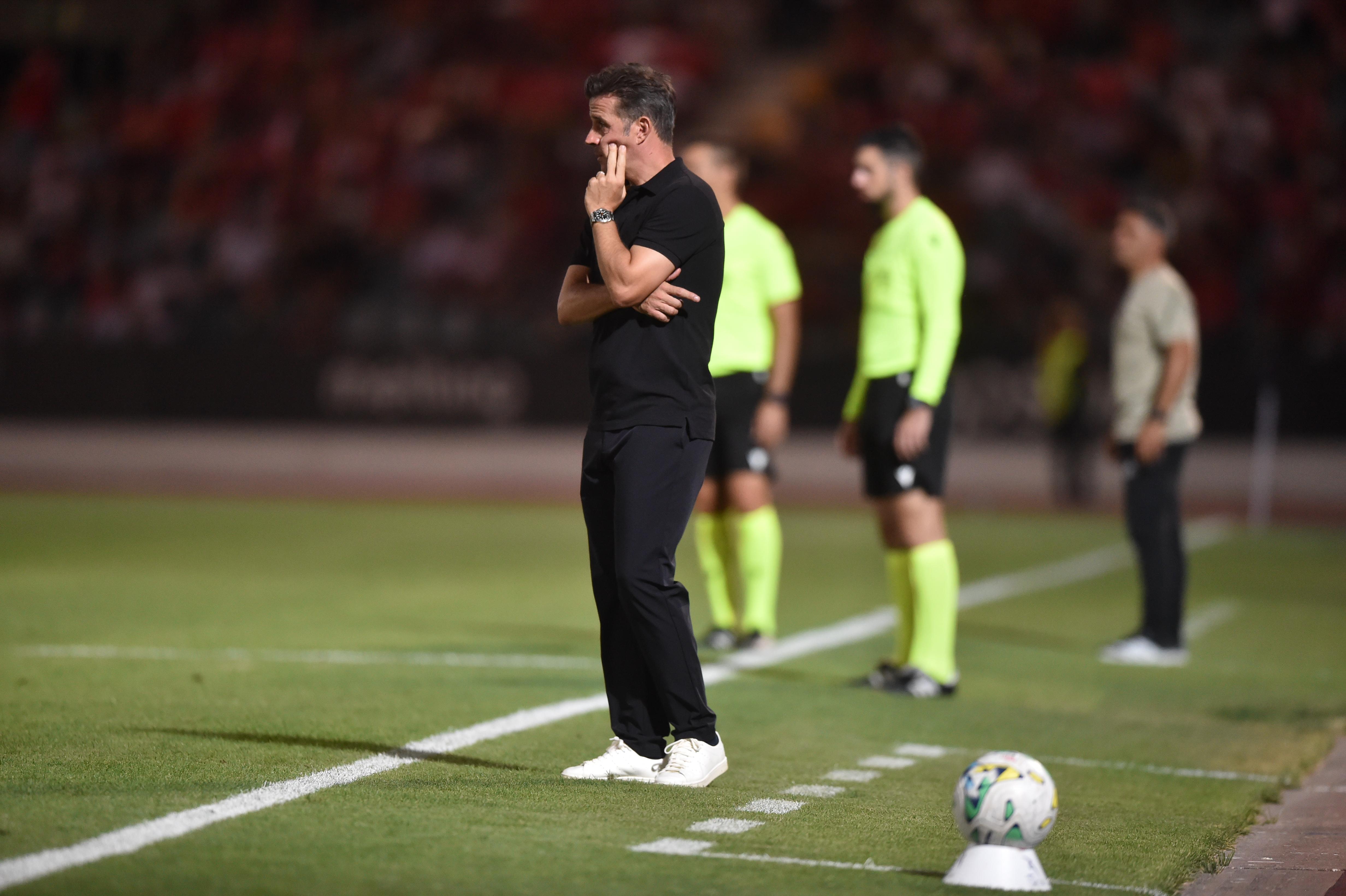 Marco Silva no banco do Benfica - Foto: Miguel Nunes