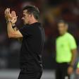 Marco Silva aplaude jogadores no banco do Benfica - Foto: Miguel Nunes