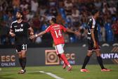 Pavlidis foi o melhor em campo no Casa Pia-Benfica - Foto: MIGUEL NUNES