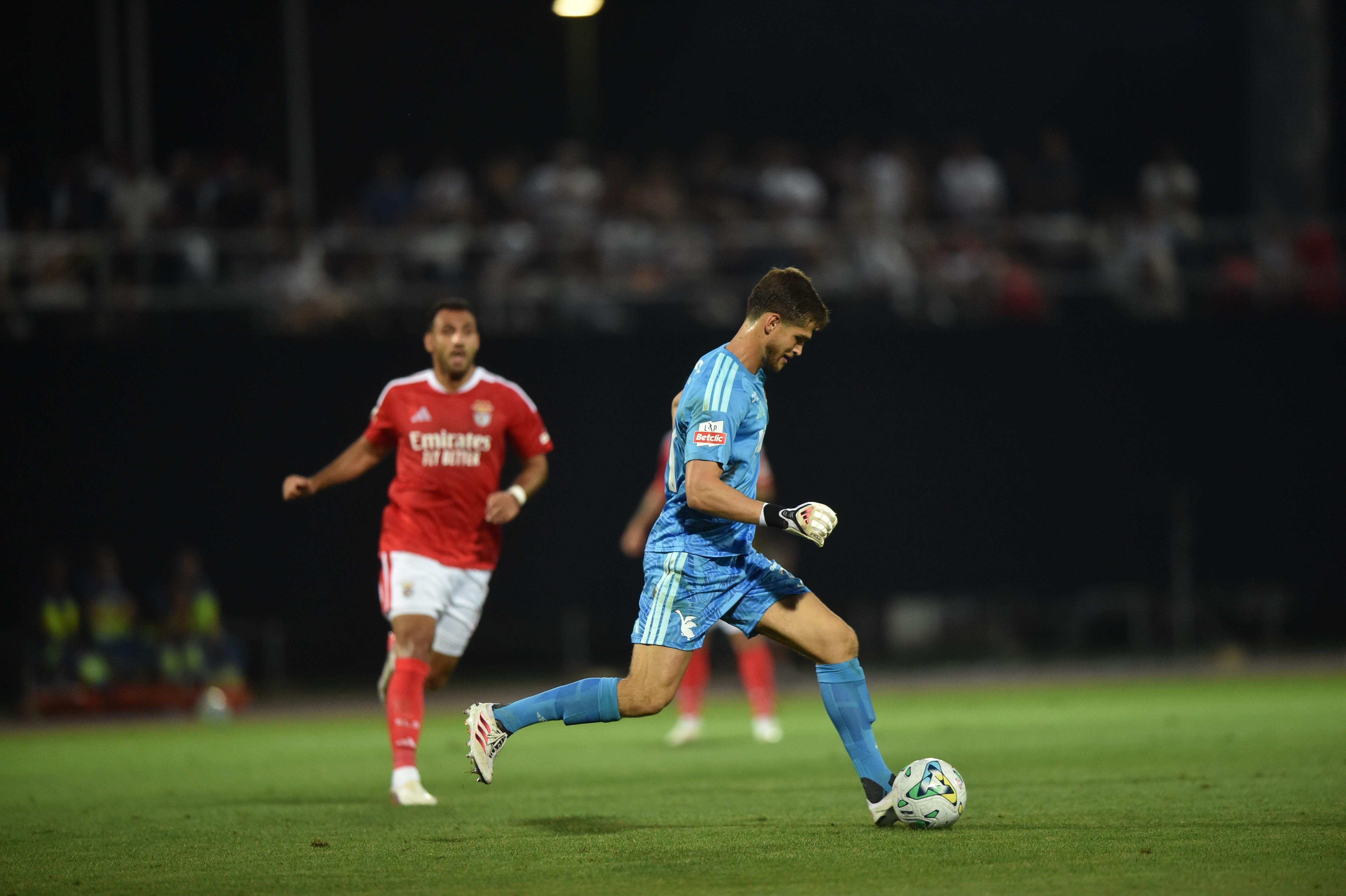 André Gomes defrontou o Benfica, clube no qual se formou - Foto: Miguel Nunes
